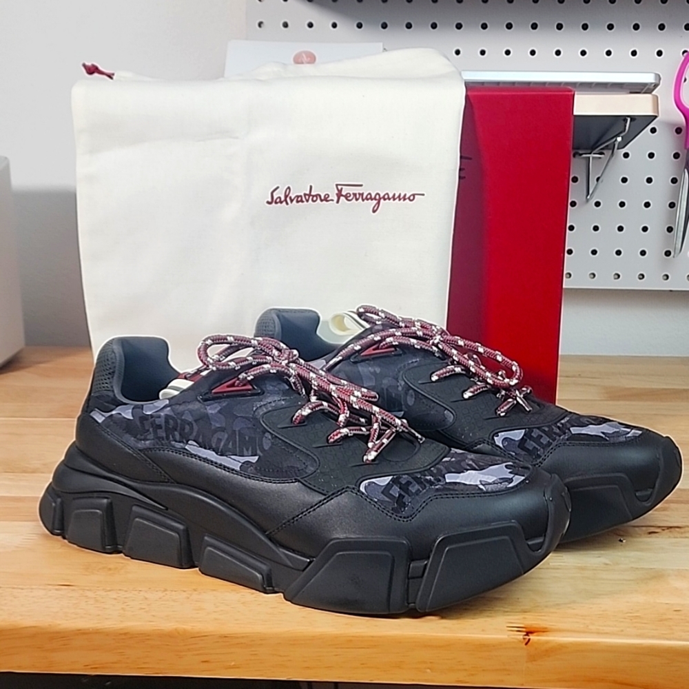 Ferragamo mens sneakers